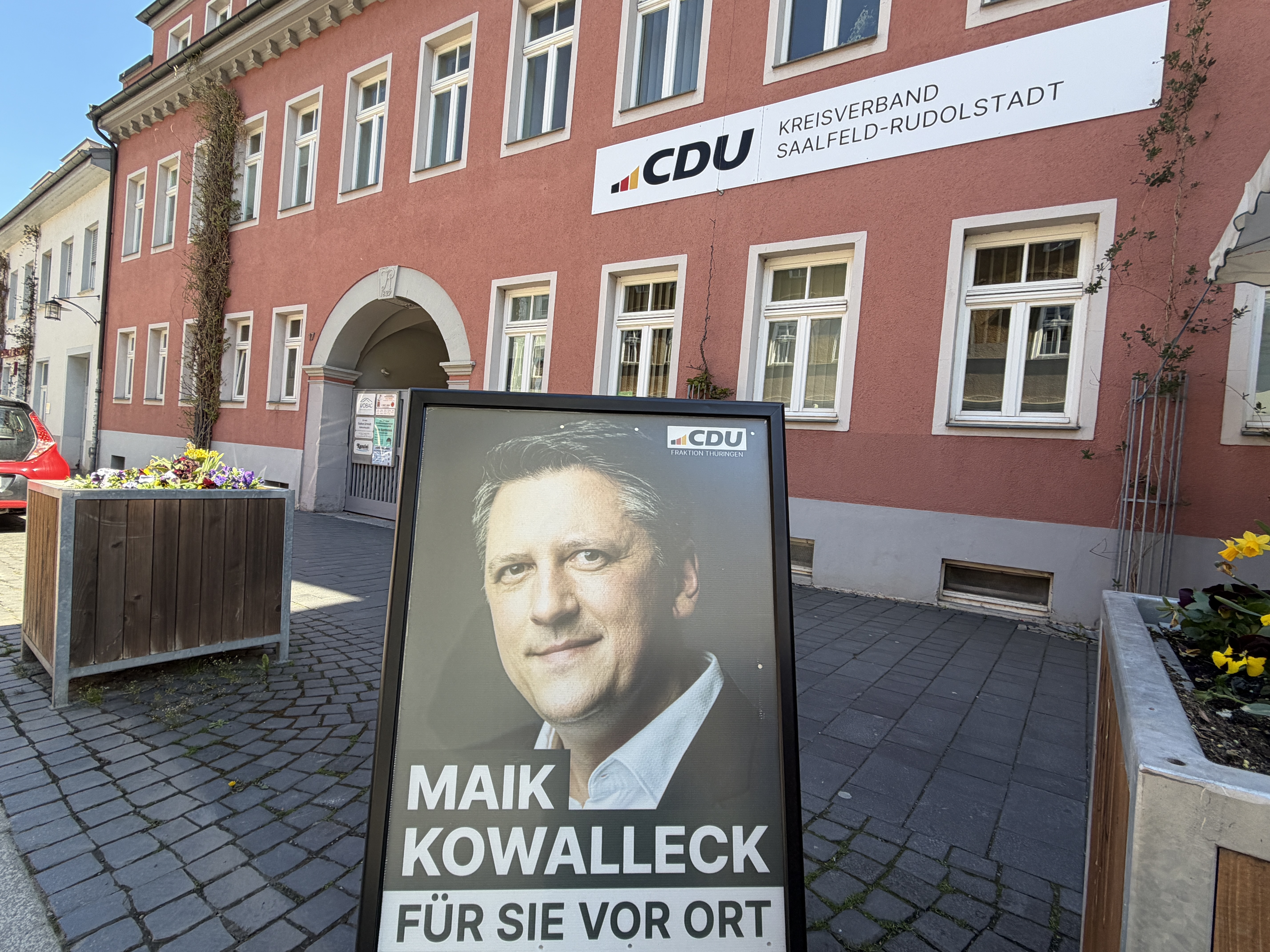 Mein Wahlkreis- und B�rgerb�ro finden Sie in der Oberen Stra�e 17 in Saalfeld